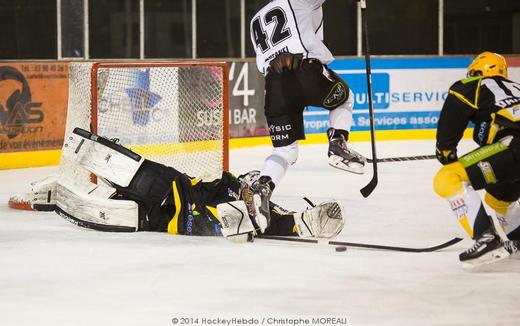 Photo hockey Ligue Magnus - Ligue Magnus : 14ème journée : Strasbourg  vs Brest  - Strasbourg blanchit sa série noire