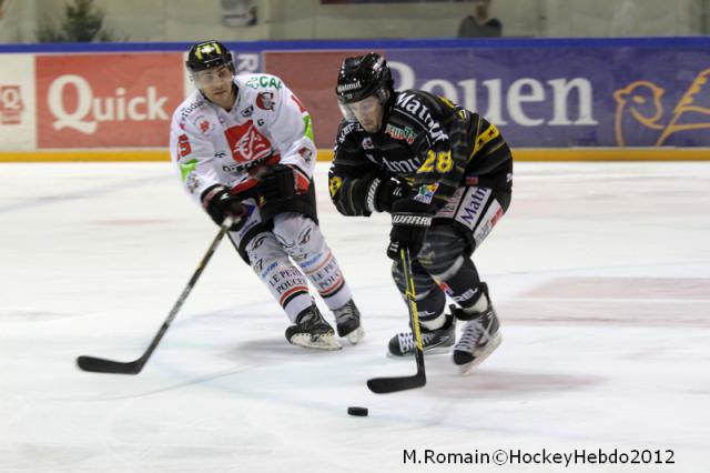 Photo hockey Ligue Magnus - Ligue Magnus : 14ème journée : Rouen vs Amiens - Rouen à l\ Photo hockey Ligue Magnus - Ligue Magnus : 14ème journée : Rouen vs Amiens - Rouen à l\