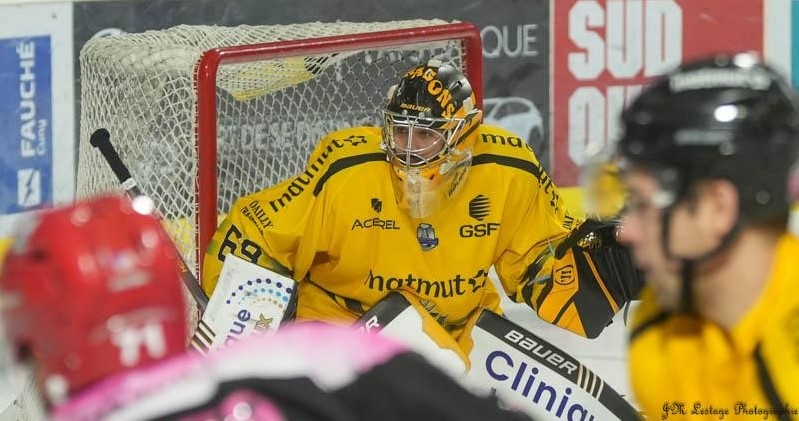 Photo hockey Ligue Magnus - Ligue Magnus : 14ème journée : Anglet vs Rouen - LES PHOTOS de la victoire de Rouen à Anglet