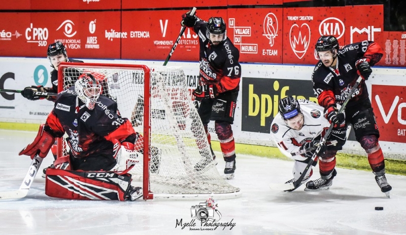 Photo hockey Ligue Magnus - Ligue Magnus : 14ème journée : Bordeaux vs Mulhouse - LM : Une leçon de hockey alsacienne