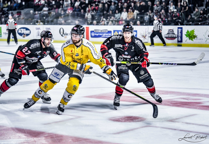 Photo hockey Ligue Magnus - Ligue Magnus : 14ème journée : Bordeaux vs Rouen - Les Dragons valident la neuvième !