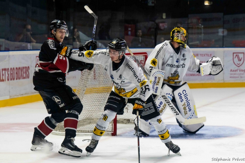 Photo hockey Ligue Magnus - Ligue Magnus : 14ème journée : Bordeaux vs Rouen - Victoire aux Tab  de Rouen à Bordeaux.