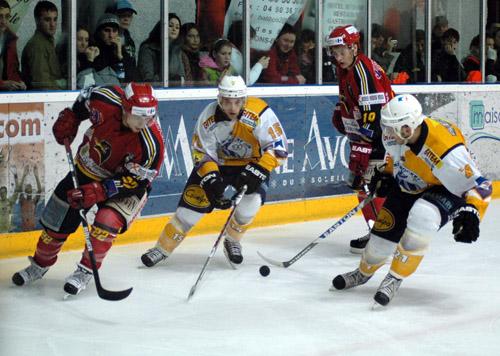 Photo hockey Ligue Magnus - Ligue Magnus : 14ème journée : Morzine-Avoriaz vs Chamonix  - Morzine-Avoriaz / Chamonix