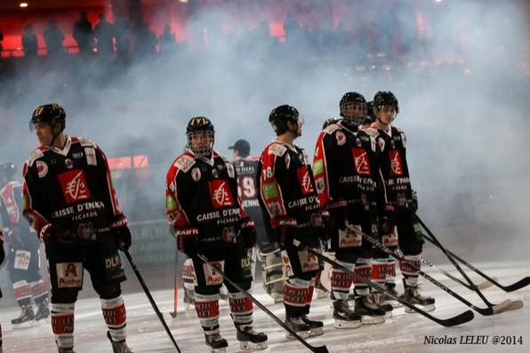 Photo hockey Ligue Magnus - Ligue Magnus : 15ème journée : Amiens  vs Briançon  - Des rebondissements pour un match de gala