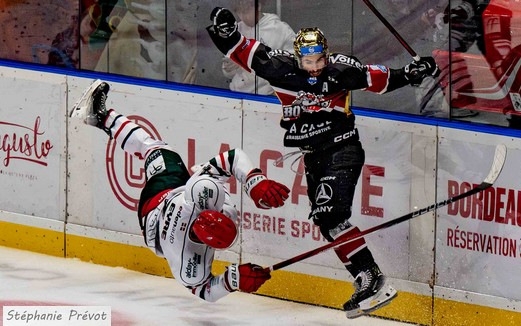 Photo hockey Ligue Magnus - Ligue Magnus : 15ème journée : Bordeaux vs Anglet - Bordeaux vs Anglet - Défaite en prolongation !