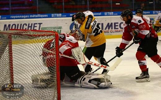 Photo hockey Ligue Magnus - Ligue Magnus : 15ème journée : Chamonix / Morzine vs Strasbourg  - Défaite de Pionniers à deux temps