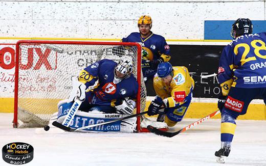 Photo hockey Ligue Magnus - Ligue Magnus : 15ème journée : Chamonix  vs Dijon  - Infranchissable Buysse !