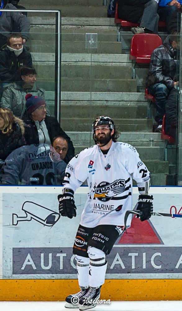 Photo hockey Ligue Magnus - Ligue Magnus : 15ème journée : Gap  vs Brest  - Le Leader s’est fait peur !