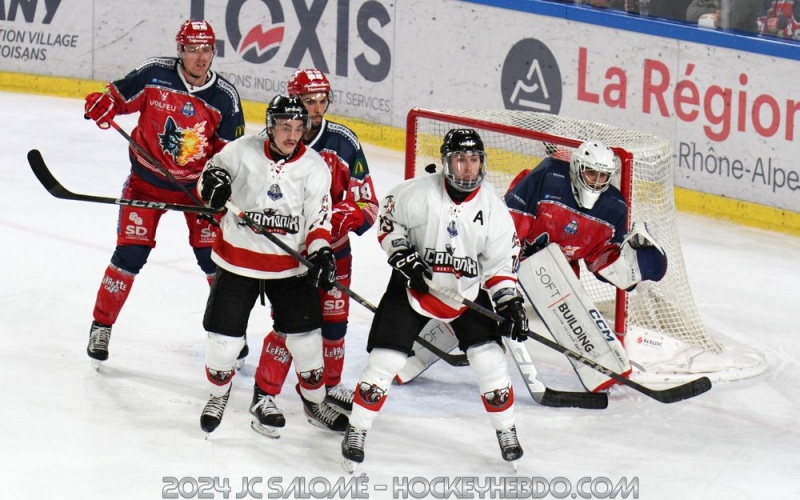 Photo hockey Ligue Magnus - Ligue Magnus : 15ème journée : Grenoble  vs Chamonix  - Un blanchissage en attendant l’Europe