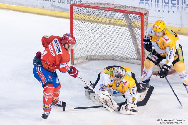 Photo hockey Ligue Magnus - Ligue Magnus : 15ème journée : Lyon vs Strasbourg  - Lyon poursuit sa mauvaise série