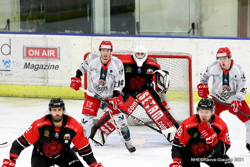 Photo hockey Ligue Magnus - Ligue Magnus : 15ème journée : Nice vs Cergy-Pontoise - Victoire de Cergy à Nice