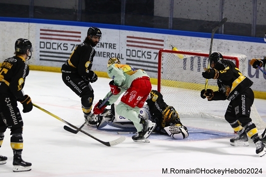 Photo hockey Ligue Magnus - Ligue Magnus : 15ème journée : Rouen vs Cergy-Pontoise - Rouen rechute à domicile.