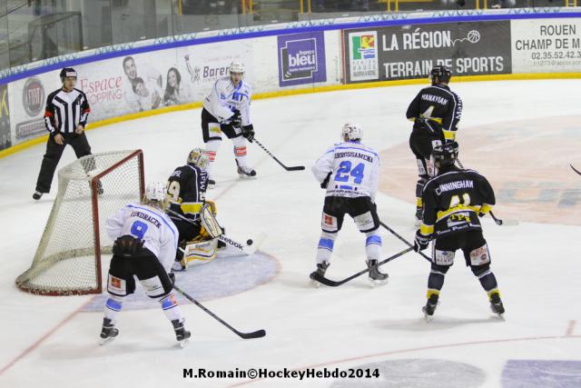 Photo hockey Ligue Magnus - Ligue Magnus : 15ème journée : Rouen vs Gap  - Rio...Bravo ! 