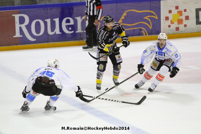 Photo hockey Ligue Magnus - Ligue Magnus : 15ème journée : Rouen vs Gap  - Rio...Bravo ! 