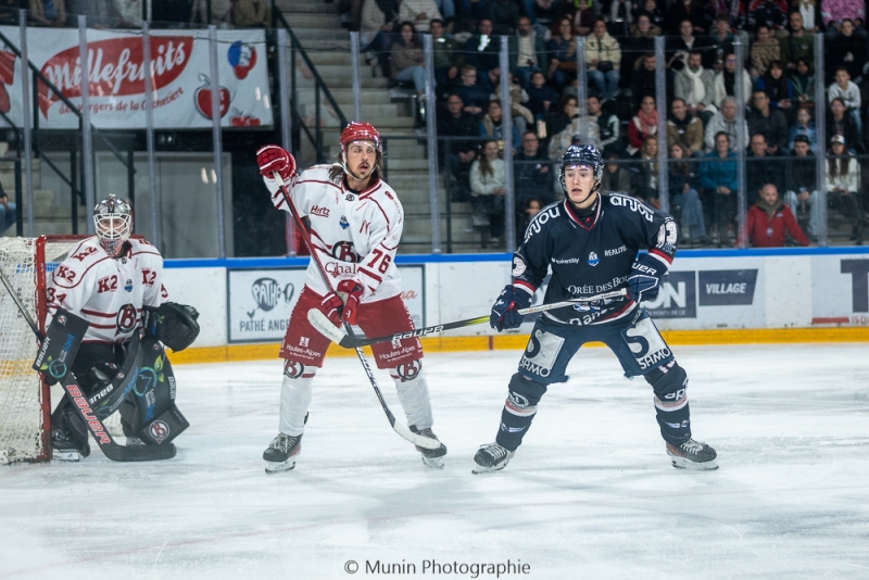 Photo hockey Ligue Magnus - Ligue Magnus : 15ème journée : Angers  vs Briançon  - Angers s
