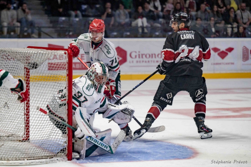 Photo hockey Ligue Magnus - Ligue Magnus : 15ème journée : Bordeaux vs Anglet - Bordeaux vs Anglet - Défaite en prolongation !