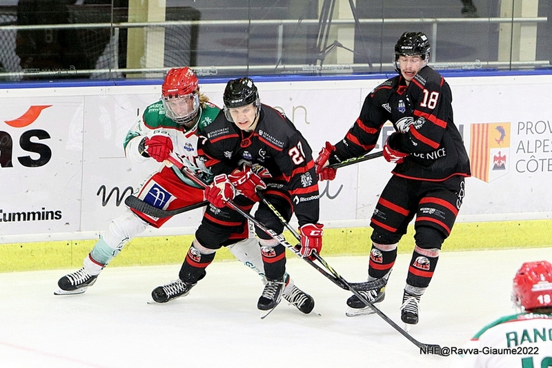 Photo hockey Ligue Magnus - Ligue Magnus : 15ème journée : Nice vs Anglet - L’Hormadi termine bien avant la trêve Photo hockey Ligue Magnus - Ligue Magnus : 15ème journée : Nice vs Anglet - L’Hormadi termine bien avant la trêve