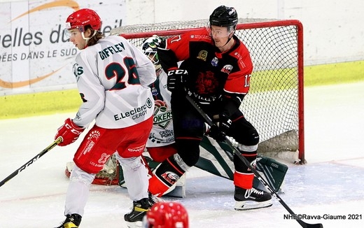 Photo hockey Ligue Magnus - Ligue Magnus : 15ème journée : Nice vs Cergy-Pontoise - Victoire de Cergy à Nice