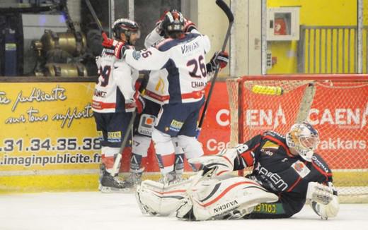 Photo hockey Ligue Magnus - Ligue Magnus : 16ème journée : Caen  vs Grenoble  - Grenoble renoue avec la victoire