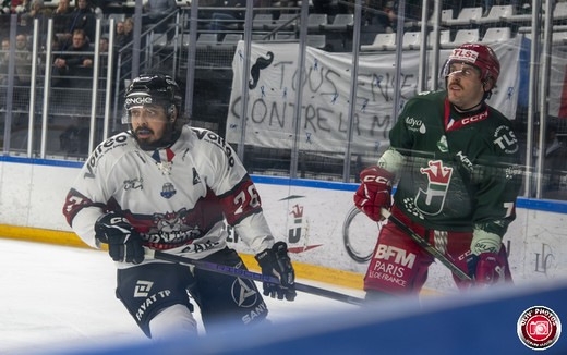 Photo hockey Ligue Magnus - Ligue Magnus : 16ème journée : Cergy-Pontoise vs Bordeaux - Bordeaux plus fort que Cergy