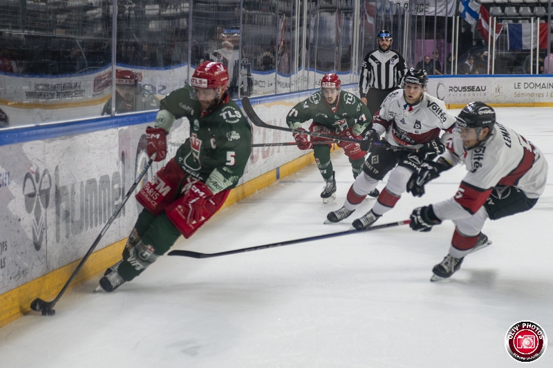 Photo hockey Ligue Magnus - Ligue Magnus : 16ème journée : Cergy-Pontoise vs Bordeaux - Bordeaux plus fort que Cergy