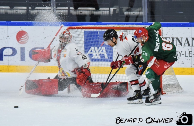 Photo hockey Ligue Magnus - Ligue Magnus : 16ème journée : Cergy-Pontoise vs Briançon  - Victoire à l’arrachée pour les Jokers.