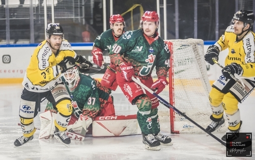 Photo hockey Ligue Magnus - Ligue Magnus : 16ème journée : Cergy-Pontoise vs Rouen - Les Dragons déjouent l’embuscade des Jokers