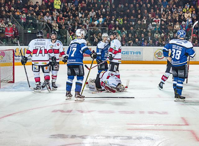 Photo hockey Ligue Magnus - Ligue Magnus : 16ème journée : Gap  vs Briançon  - Un duel Haut-Alpin enflammé