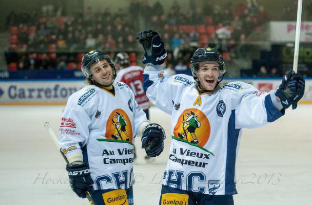 Photo hockey Ligue Magnus - Ligue Magnus : 16ème journée : Grenoble  vs Chamonix  - Chamonix fait le métier à Pole Sud