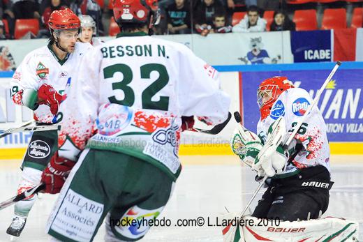 Photo hockey Ligue Magnus - Ligue Magnus : 16ème journée : Grenoble  vs Mont-Blanc - Grenoble: ce fut dur!