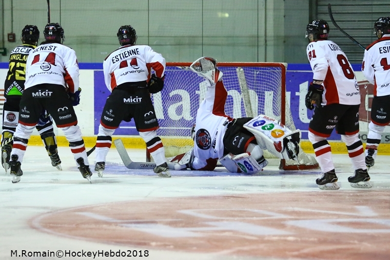 Photo hockey Ligue Magnus - Ligue Magnus : 16ème journée : Rouen vs Mulhouse - Reprise studieuse