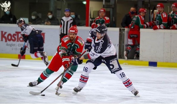 Photo hockey Ligue Magnus - Ligue Magnus : 16ème journée : Anglet vs Angers  - Angers s\