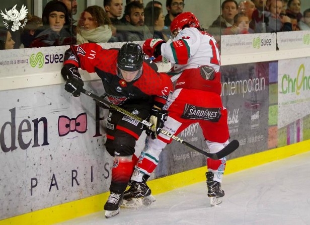 Photo hockey Ligue Magnus - Ligue Magnus : 16ème journée : Anglet vs Mulhouse - Anglet s\