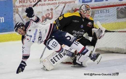 Photo hockey Ligue Magnus - Ligue Magnus : 16ème journée : Nice vs Angers  - Nice s\