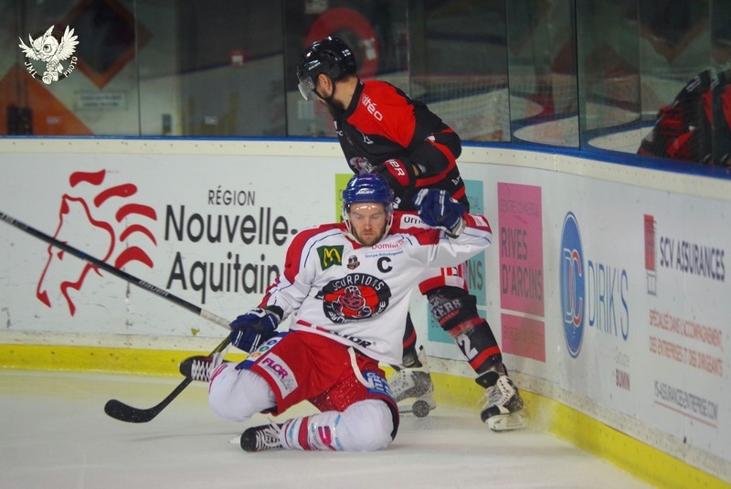 Photo hockey Ligue Magnus - Ligue Magnus : 16ème journée : Bordeaux vs Mulhouse - Dernière minute fatale aux Scorpions Photo hockey Ligue Magnus - Ligue Magnus : 16ème journée : Bordeaux vs Mulhouse - Dernière minute fatale aux Scorpions