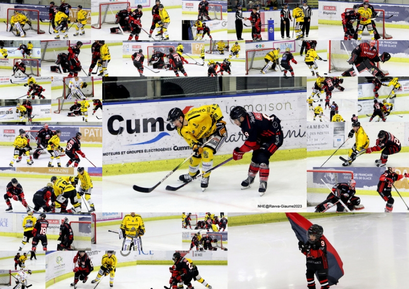 Photo hockey Ligue Magnus - Ligue Magnus : 16ème journée : Nice vs Rouen - Sans surprise !