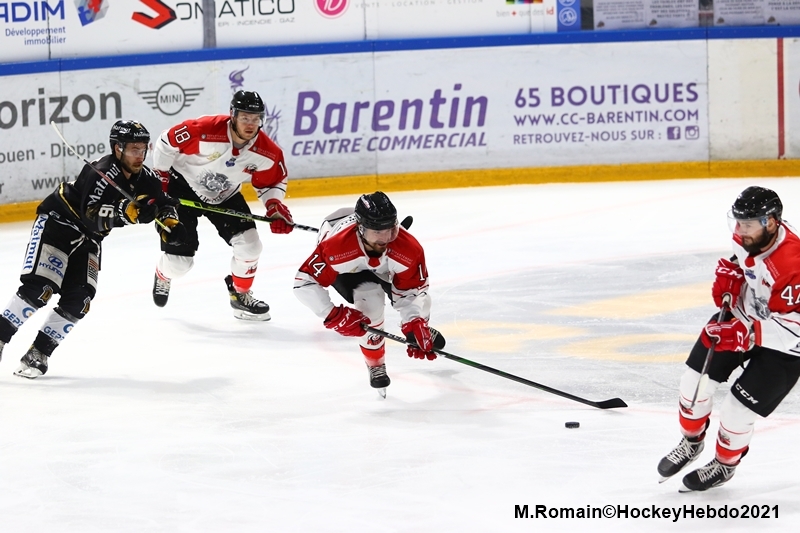 Photo hockey Ligue Magnus - Ligue Magnus : 16ème journée : Rouen vs Nice - Le dragon domine l\ Photo hockey Ligue Magnus - Ligue Magnus : 16ème journée : Rouen vs Nice - Le dragon domine l\