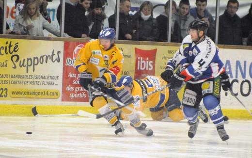Photo hockey Ligue Magnus - Ligue Magnus : 17ème journée  : Caen  vs Dijon  - Dijon se rassure