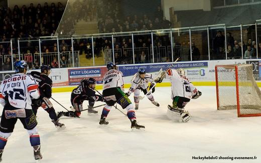 Photo hockey Ligue Magnus - Ligue Magnus : 17ème journée : Angers  vs Caen  - Les Ducs ne sombrent pas