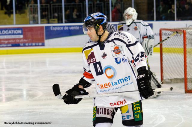 Photo hockey Ligue Magnus - Ligue Magnus : 17ème journée : Angers  vs Caen  - Les Ducs ne sombrent pas
