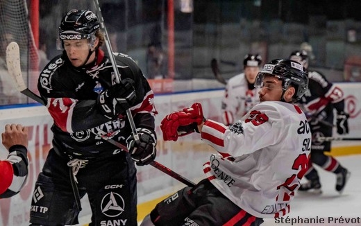 Photo hockey Ligue Magnus - Ligue Magnus : 17ème journée : Bordeaux vs Nice - Victoire des Boxers en prolongation