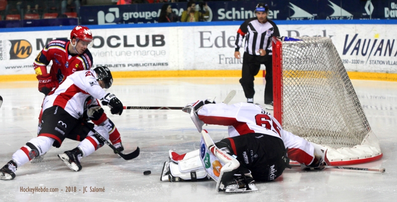 Photo hockey Ligue Magnus - Ligue Magnus : 17ème journée : Grenoble  vs Mulhouse - L