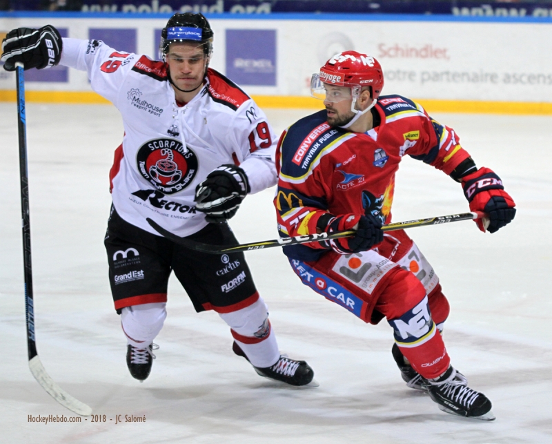 Photo hockey Ligue Magnus - Ligue Magnus : 17ème journée : Grenoble  vs Mulhouse - L