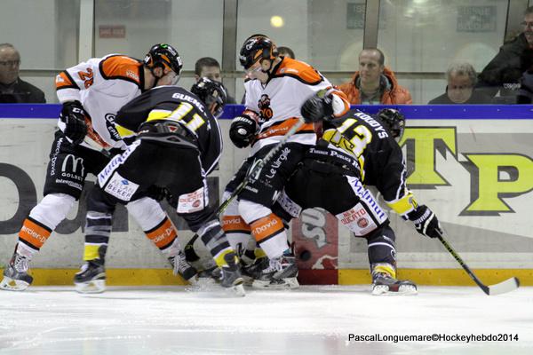 Photo hockey Ligue Magnus - Ligue Magnus : 17ème journée : Rouen vs Epinal  - Rouen à l’arraché 