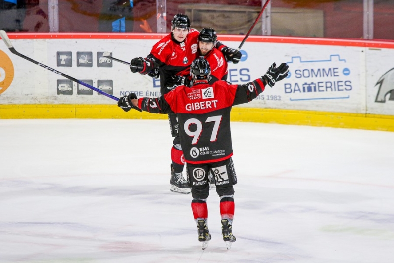 Photo hockey Ligue Magnus - Ligue Magnus : 17ème journée : Amiens  vs Gap  - Amiens s
