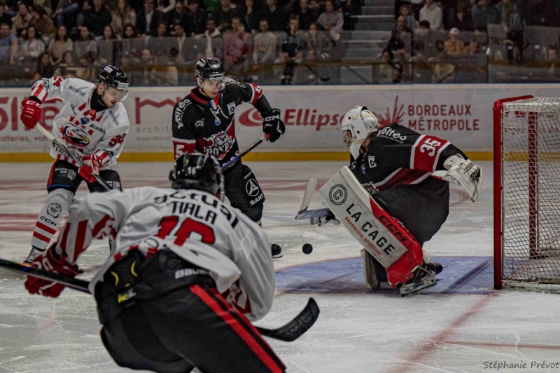 Photo hockey Ligue Magnus - Ligue Magnus : 17ème journée : Bordeaux vs Nice - Victoire des Boxers en prolongation