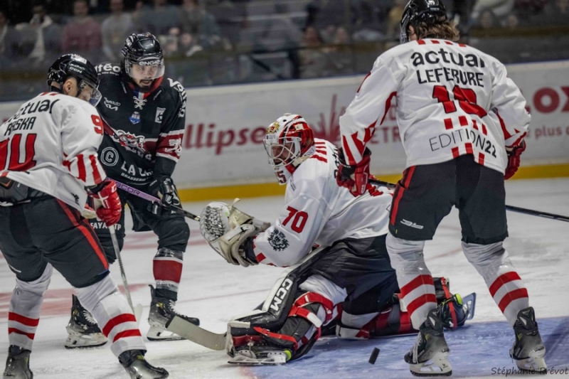 Photo hockey Ligue Magnus - Ligue Magnus : 17ème journée : Bordeaux vs Nice - Victoire des Boxers en prolongation