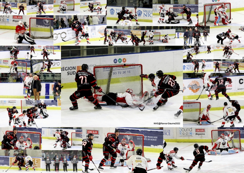 Photo hockey Ligue Magnus - Ligue Magnus : 17ème journée : Nice vs Chamonix  - Nice s