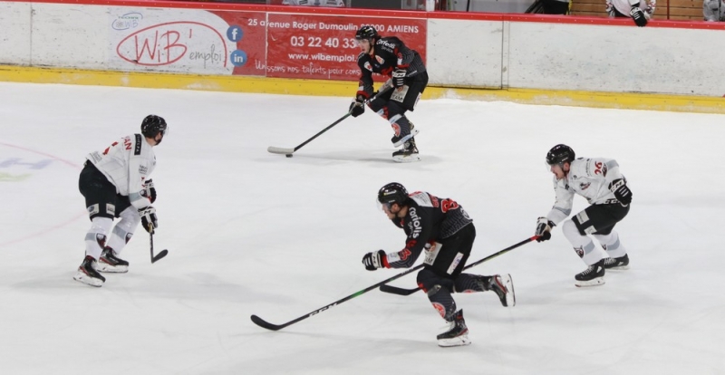 Photo hockey Ligue Magnus - Ligue Magnus : 18ème journée : Amiens  vs Chamonix  - LM : Amiens passe la première