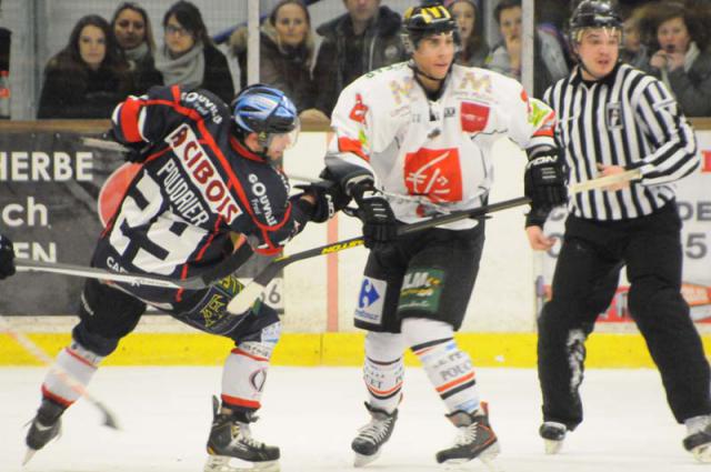 Photo hockey Ligue Magnus - Ligue Magnus : 18ème journée : Caen  vs Amiens  - Les Drakkars renouent à la victoire.